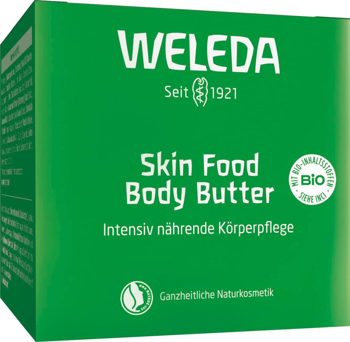 WELEDA Organic Skin Food Body Butter, Cremă unisex de îngrijire a corpului pentru îngrijirea pielii uscate și aspre, 150 ml