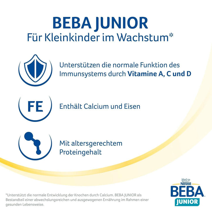 Nestle BEBA JUNIOR 1, formula lapte de la 1 an