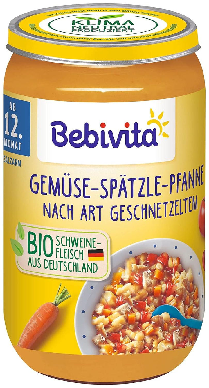 Menüs Ab Dem 12. Monat Couscous-Gemüse Mit Süßkartoffeln, 6Er Pack (6 X 250G)