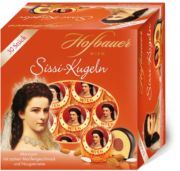 Hofbauer Wien Sissi Kugeln Box 600G (30 Stk.)