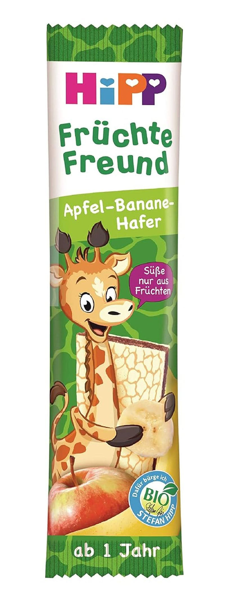 Hipp Bio-Riegel Früchte-Freund Leopard, Joghurt-Kirsch in Banane, 22 X 23G