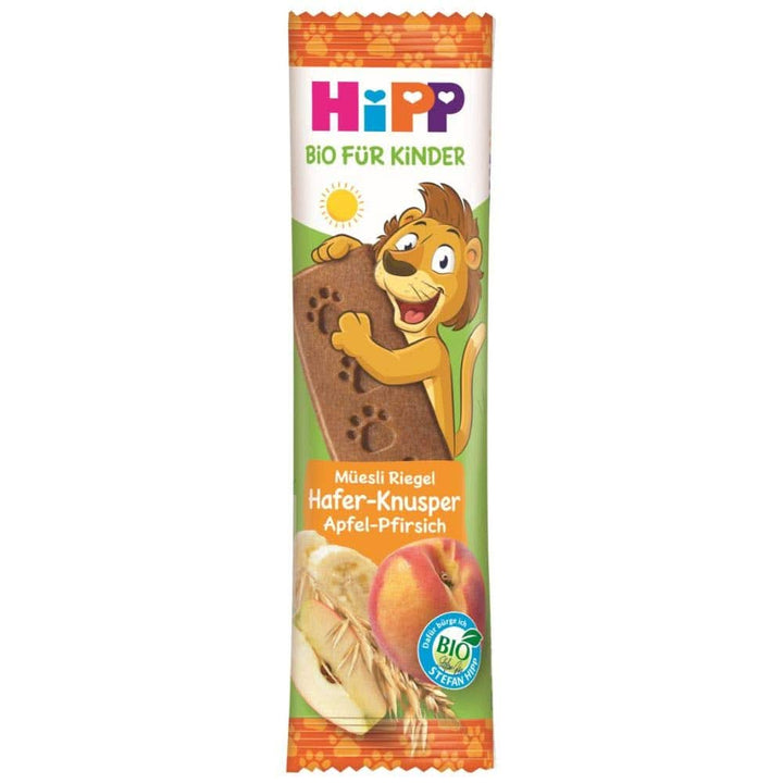 Hipp Bio-Riegel Müesli-Freund Elefant Butterkeks in Apfel-Vanille, 24Er Pack (24 X 20 G)