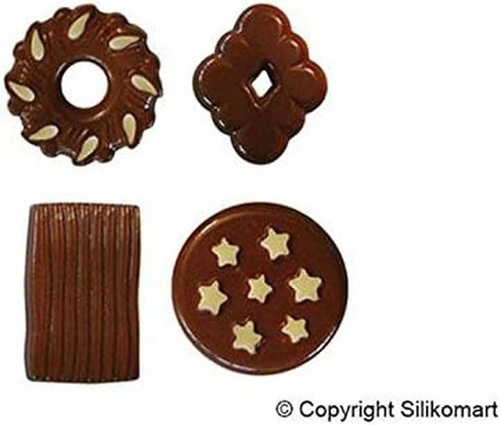 Silikomart 22.125.77.0065 SCG25, Choco Biscuit