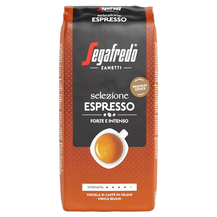 Segafredo Zanetti Intermezzo - Ganze Bohne (1 Kg Packung) - Geeignet Für Alle Italienischen Kaffeespezialitäten - Kaffeebohnen Mit Mittlerer Röstung, Stark Und Vollmundig Im Geschmack