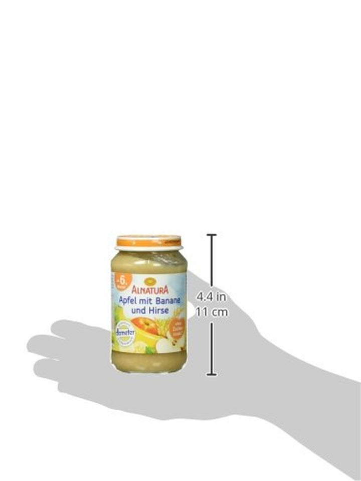 Bio Apfel Mit Banane Und Hirse, Ab Dem 6. Monat, 190 G