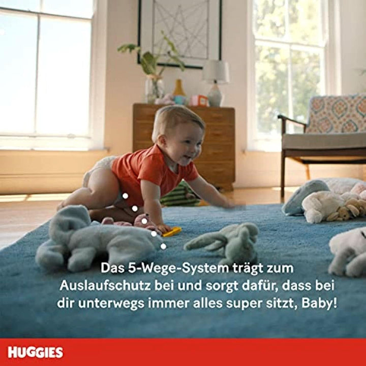 Huggies Ultra Comfort, mărimea 6 (15-30 kg), 102 bucăți (3 X 34 scutece)