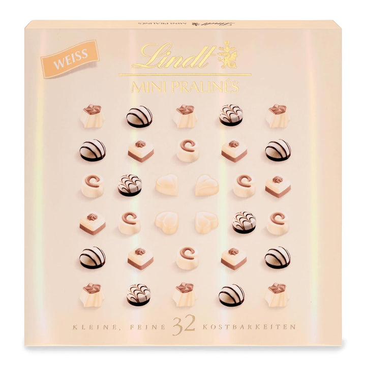 Lindt Schokolade - Nougat Mini Pralinés | 165 G | -Schachtel Mit 36 Pralinen in 9 Ausgewählten, Exquisiten | Pralinengeschenk | Schokoladengeschenk | 1Er Pack