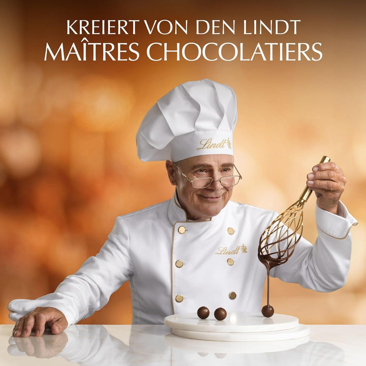 Lindt LINDOR Schokoladen Kugeln Dunkle Mischung | 1 Kg Beutel, Wiederverschliessbar | Ca. 80 Kugeln Dunkle Schokolade (50%, 60% & 70% Kakao) | Grosspackung | Pralinen Geschenk | Schokoladengeschenk