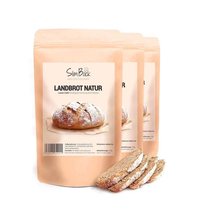 LOWER CARB BREAD BLEND, keto, vegan și fără gluten, alternativă de pâine proteică fără soia și cereale