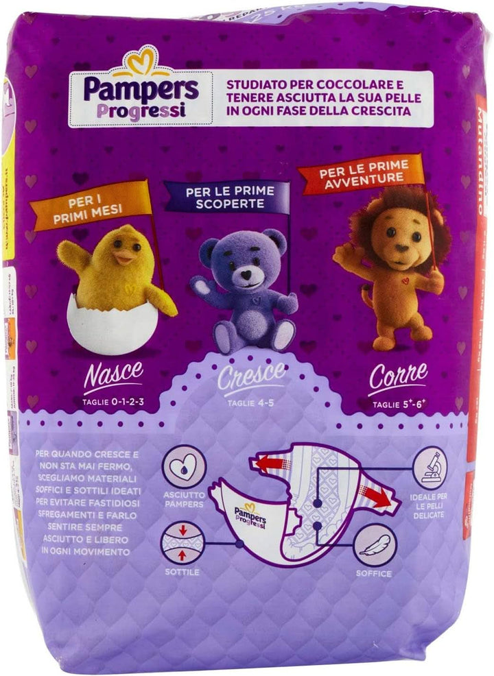 Pampers Progressi Maxi Scutece 11-25 Kg, Mărimea 5 (19Pcs)