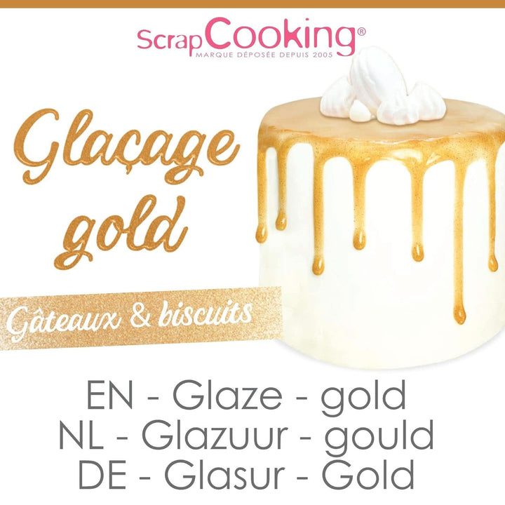 Scrapcooking, Glazura Drip Cake, 140 grame