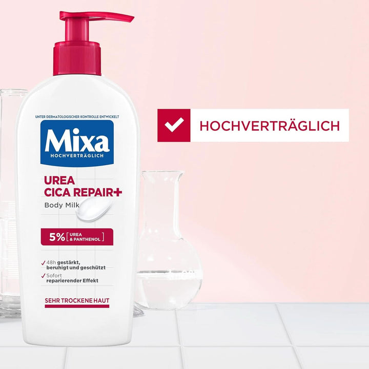 Mixa Urea Cica Body Lotion, Loțiune de corp calmantă și protectoare, 250 ml 