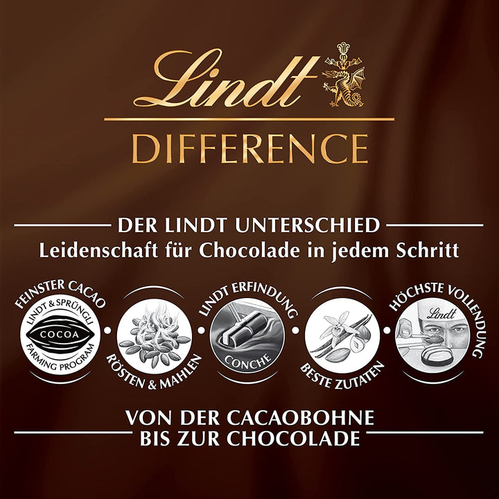 Lindt Schokolade - Hochfein Pralinen | Pralinés-Schachtel Mit 12 Pralinen in 7 Köstlichen Sorten Mit Und Ohne Alkohol | Pralinengeschenk | Schokoladengeschenk ,120G (1Er Pack)