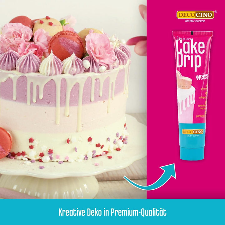 DECOCINO Cake Drip, Gata de utilizare