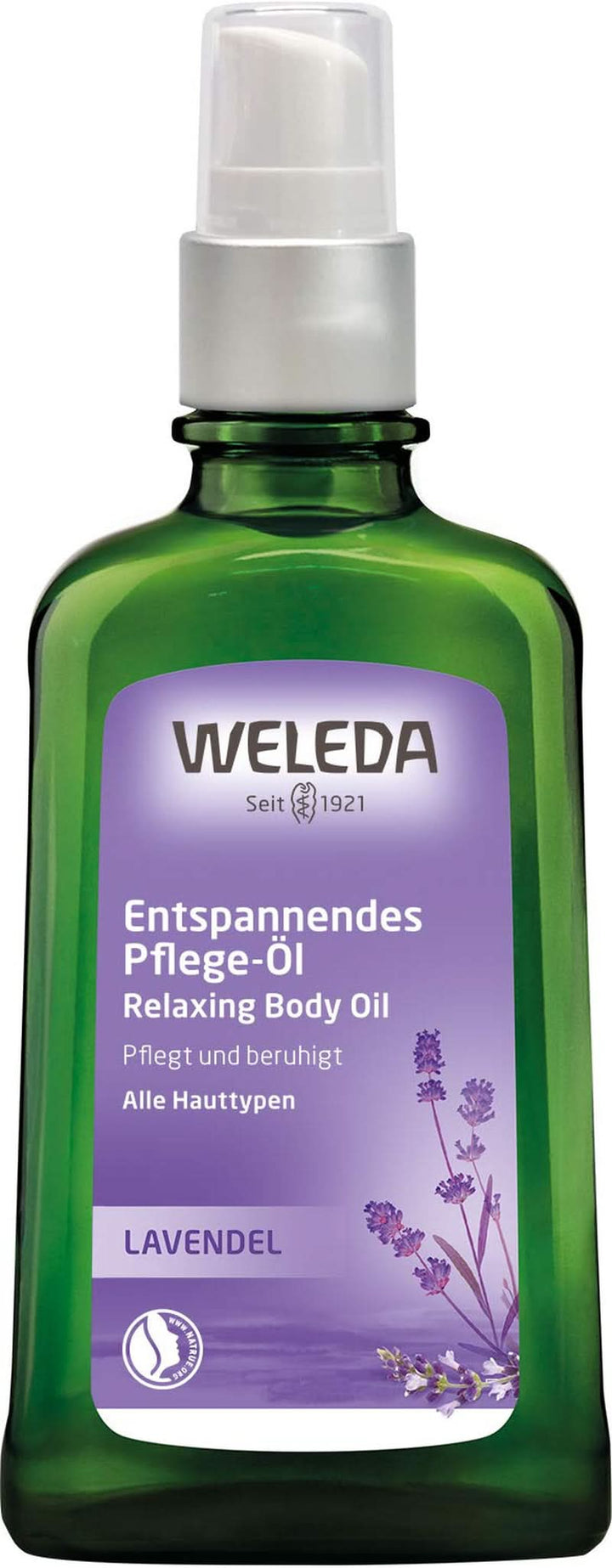 WELEDA Organic Lavender Body Oil, 100 ml