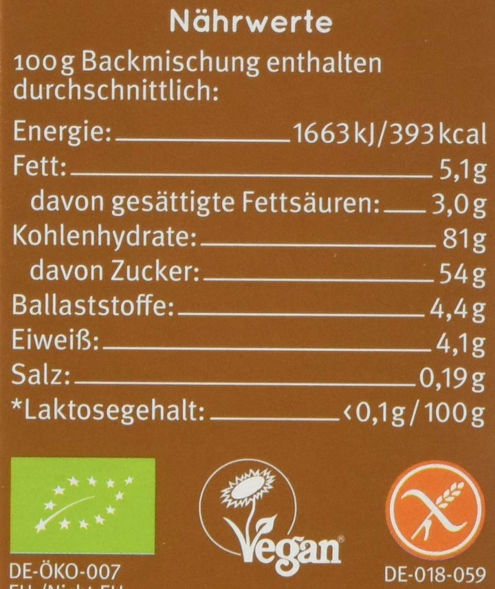 Brownies Glutenfrei, 3Er Pack (3 X 400 G) - Bio