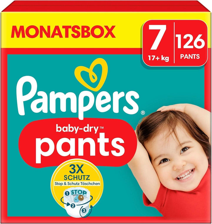 Pampers Windeln Pants Größe 5 Baby-Dry, 160 Windeln, 12Kg-17Kg, 360° Fit Hilft, Auslaufen Zu Verhindern