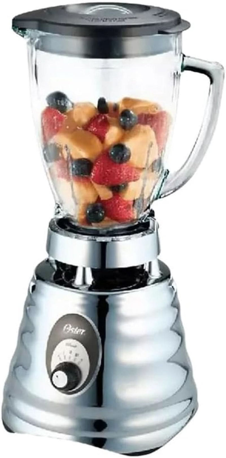 Classic Standmixer Und Mixer Für Smoothies, 3 Geschwindigkeitsstufen, 600 W, 1,25 L Glasbecher, Edelstahlklingen [OBL245X], 1 Stück