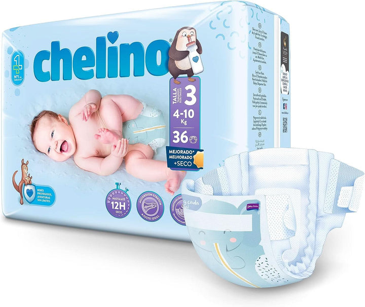 Babywindel Größe 3 (4—10 Kg), 36 Einheiten (1 Packung)