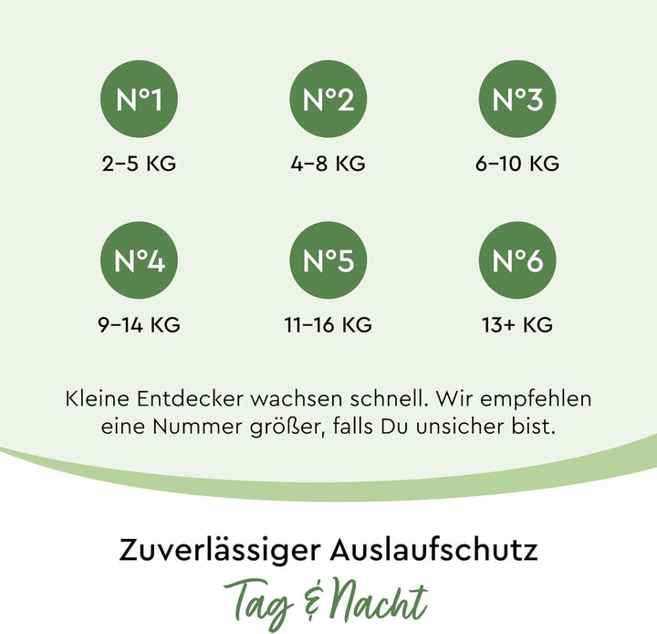 LILLYDOO Green Umweltschonende Windeln, Größe 7 (15+ Kg), Monatsbox (105 Windeln)