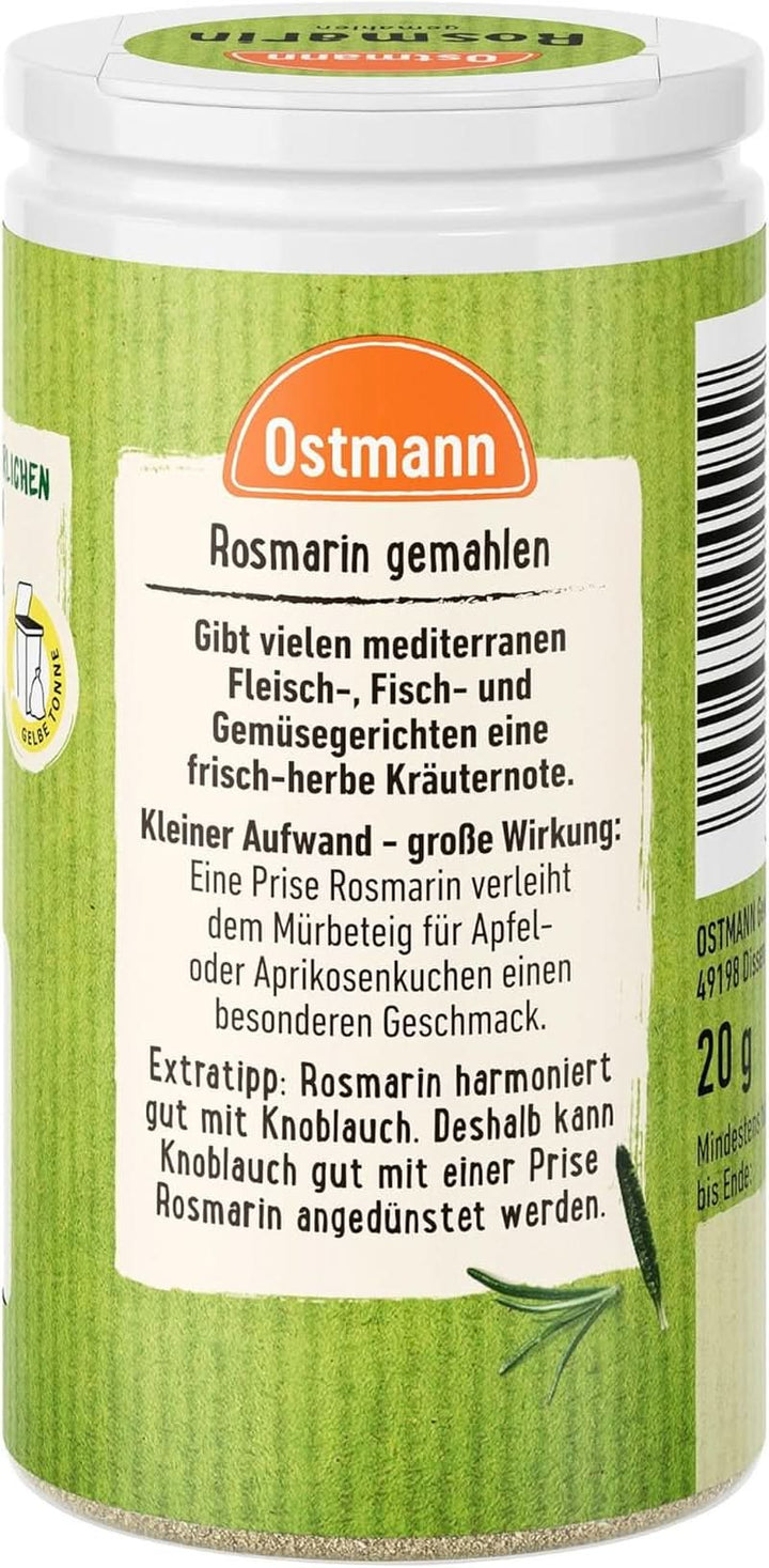 Ostmann - Rozmarin măcinat, 20 grame