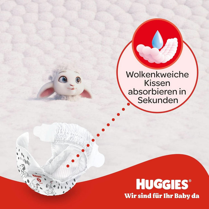 Huggies Baby-Windeln Ultra Comfort Disney,Größe 4 Monatsbox, 150 St. (3 X 50)