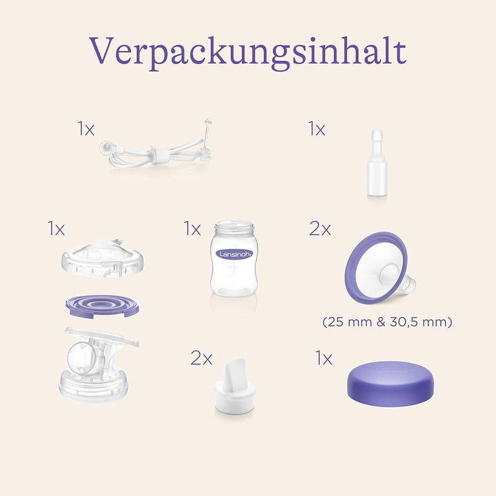 Lansinoh Pumpset - Einzelpumpset Für Elektrische Milchpumpen Von Lansinoh