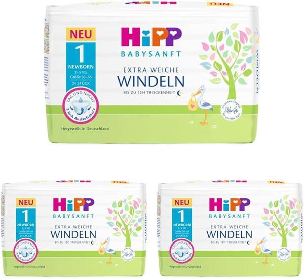 Windeln Newborn 1 Einzel (Packung Mit 3)