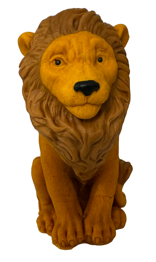 Edible decoration of sugar paste, lion king