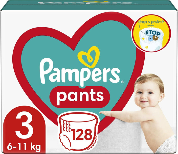 Pampers (versiunea clasica), pantaloni băiat/fată 7 74 buc