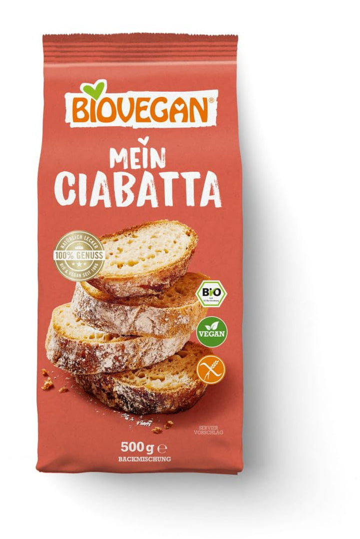 Biovegan Mein Ciabatta Backmischung