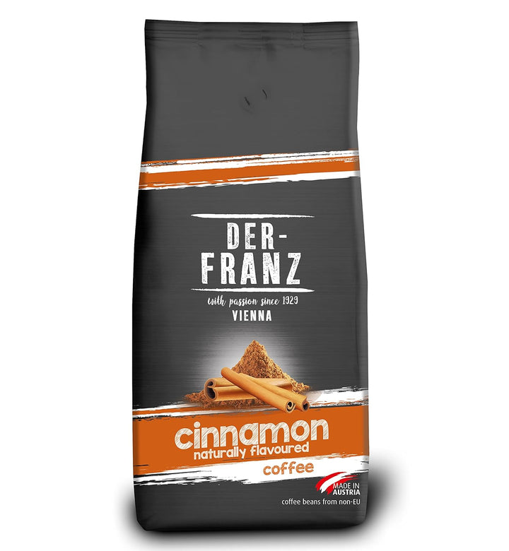 Der-Franz Kaffee, Mischung Aus Arabica Und Robusta, Geröstet, Ganze Bohne Aromatisiert Mit Natürlicher Haselnuss UTZ, 1000 G