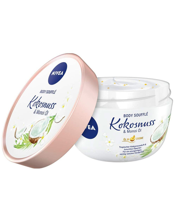 NIVEA Body Soufflé Coconut & Monoi Oil, 200 ml