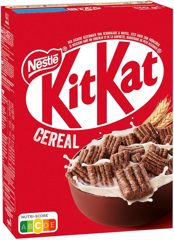 Nestlé  Cereal, Knusprige Frühstücks-Cerealien Mit Der Typischen -Waffel Und Köstlicher Schokolade, 1Er Pack (1 X 330G)