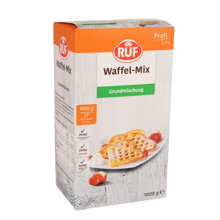 RUF Rührkuchen Backmischung, Nur Wasser & Öl Zugeben, Rezeptur Für Blechkuchen, Kastenkuchen, Muffins, Gugelhupf Und Tortenböden, 1X1000G