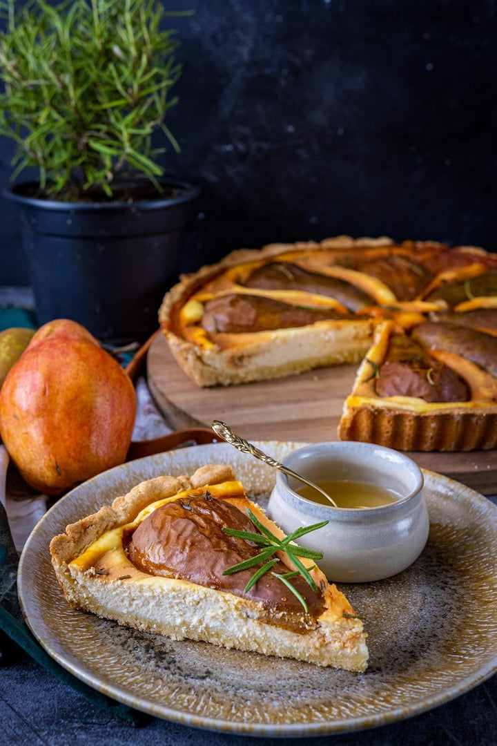 RUF Käsekuchen Backmischung, Cheesecake Mit Knusprigem Streuselteig, Super Cremiger Kuchen Mit Echter Bourbon-Vanille, Einfache Zubereitung, 1 X 570G