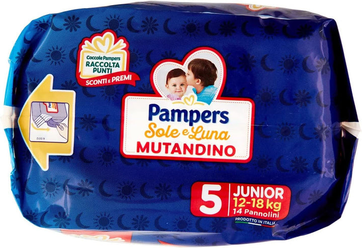 PAMPERS Sole & Luna Junior Neoprenanzug, 14 Stück