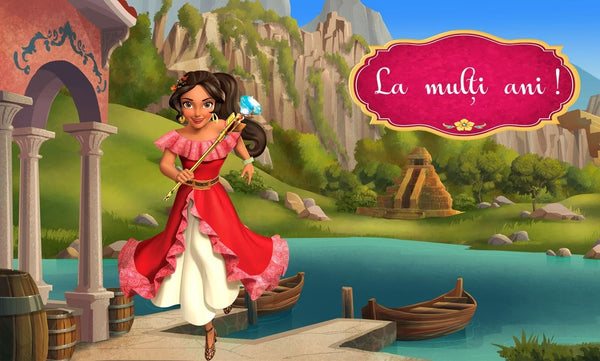 Imagine comestibila, vafa, format A4, Elena din Avalor - Nati Shop