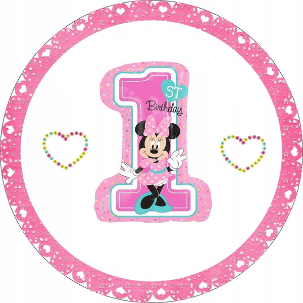 Imagine comestibila, vafa, format A4, MINNIE MOUSE - Nati Shop