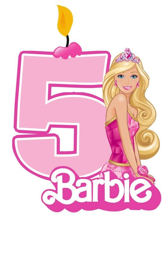 Imagine comestibila, vafa sau icing, format A4, Barbie - Nati Shop